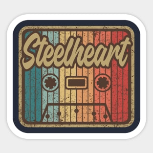 Steelheart Vintage Cassette Sticker